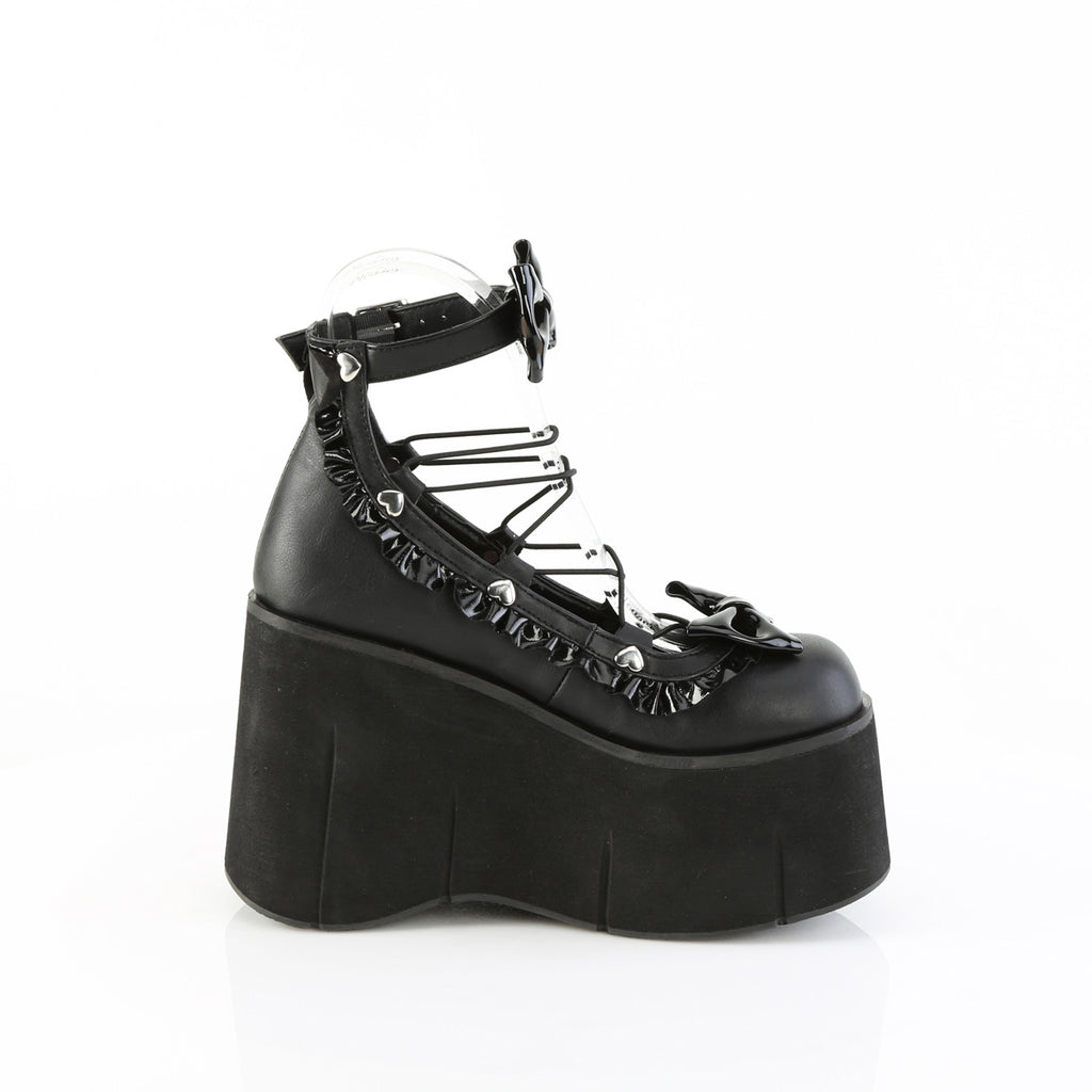 4 1/2" Platform Wrap Around Ankle Shoe Pleaser Demonia KERA/18