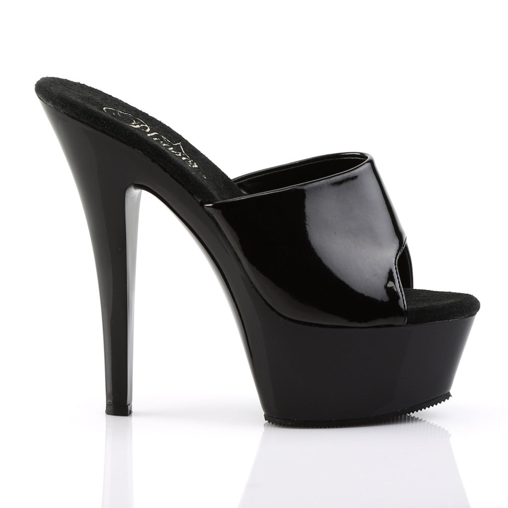 Sexy Peep Toe Platform Stiletto Slide Mule Sandal High Heels Shoes Pleaser Pleaser KISS/201