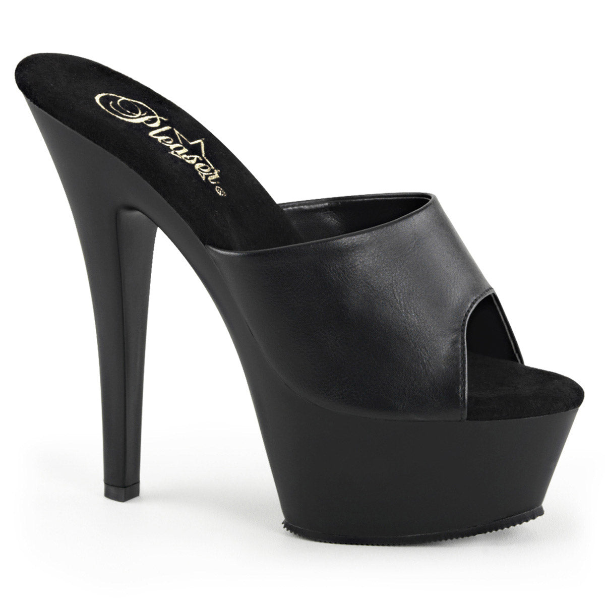 Sexy Peep Toe Platform Stiletto Slide Mule Sandal High Heels Shoes Pleaser Pleaser KISS/201