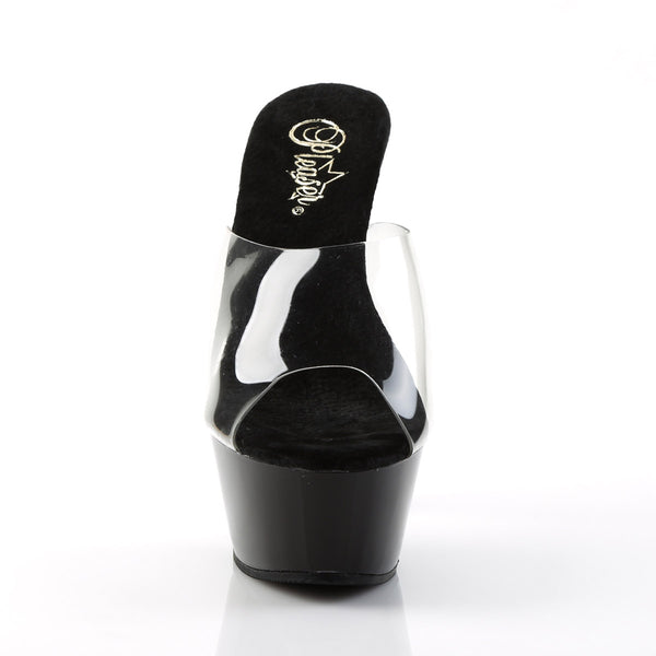 Sexy Peep Toe Platform Stiletto Slide Mule Sandal High Heels Shoes Pleaser Pleaser KISS/201