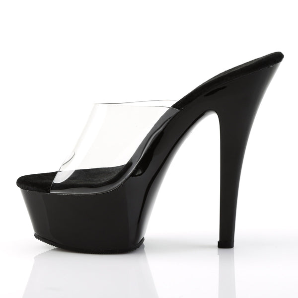 Sexy Peep Toe Platform Stiletto Slide Mule Sandal High Heels Shoes Pleaser Pleaser KISS/201