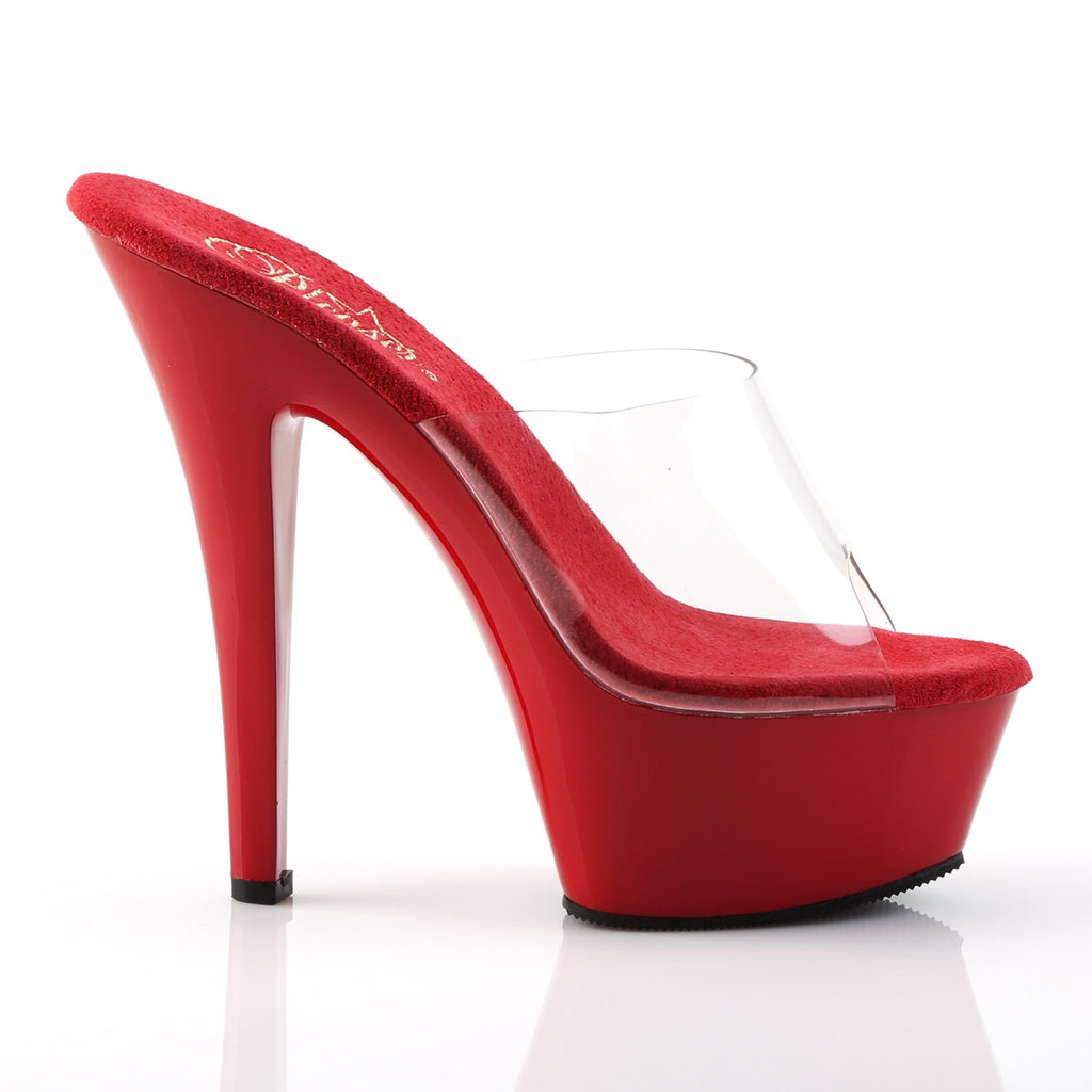 Sexy Peep Toe Platform Stiletto Slide Mule Sandal High Heels Shoes Pleaser Pleaser KISS/201