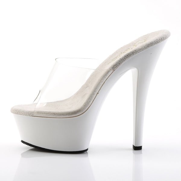 Sexy Peep Toe Platform Stiletto Slide Mule Sandal High Heels Shoes Pleaser Pleaser KISS/201