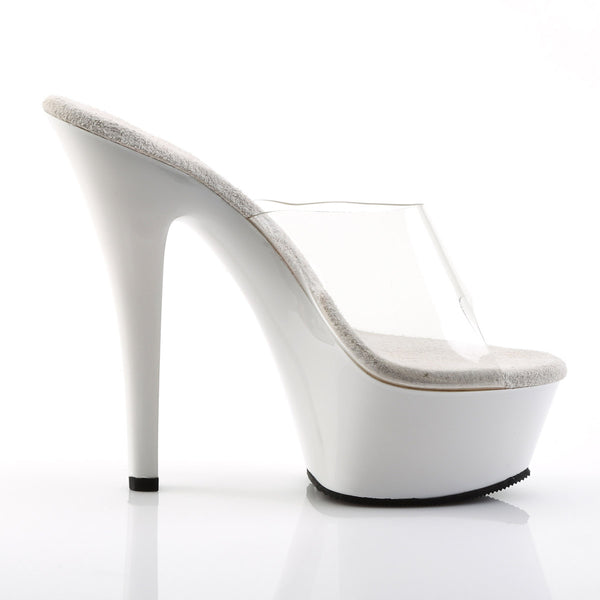 Sexy Peep Toe Platform Stiletto Slide Mule Sandal High Heels Shoes Pleaser Pleaser KISS/201