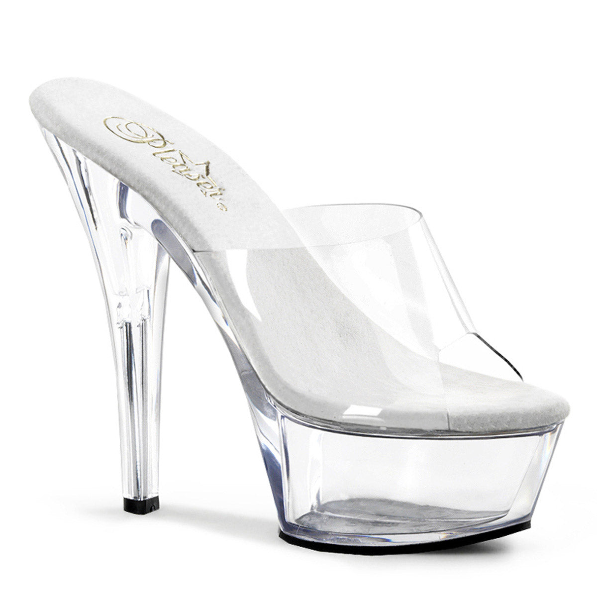 Sexy Peep Toe Platform Stiletto Slide Mule Sandal High Heels Shoes Pleaser Pleaser KISS/201