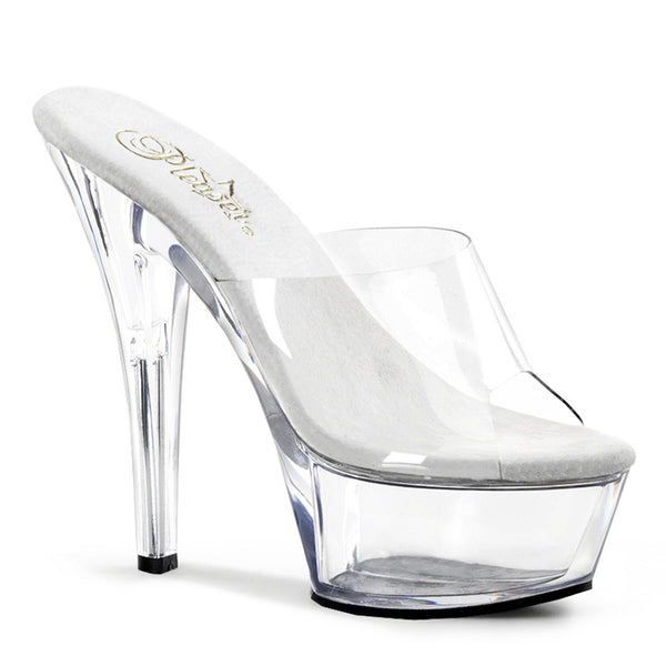 Sexy Peep Toe Platform Stiletto Slide Mule Sandal High Heels Shoes Pleaser Pleaser KISS/201