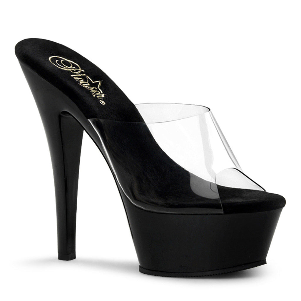 Sexy Peep Toe Platform Stiletto Slide Mule Sandal High Heels Shoes Pleaser Pleaser KISS/201