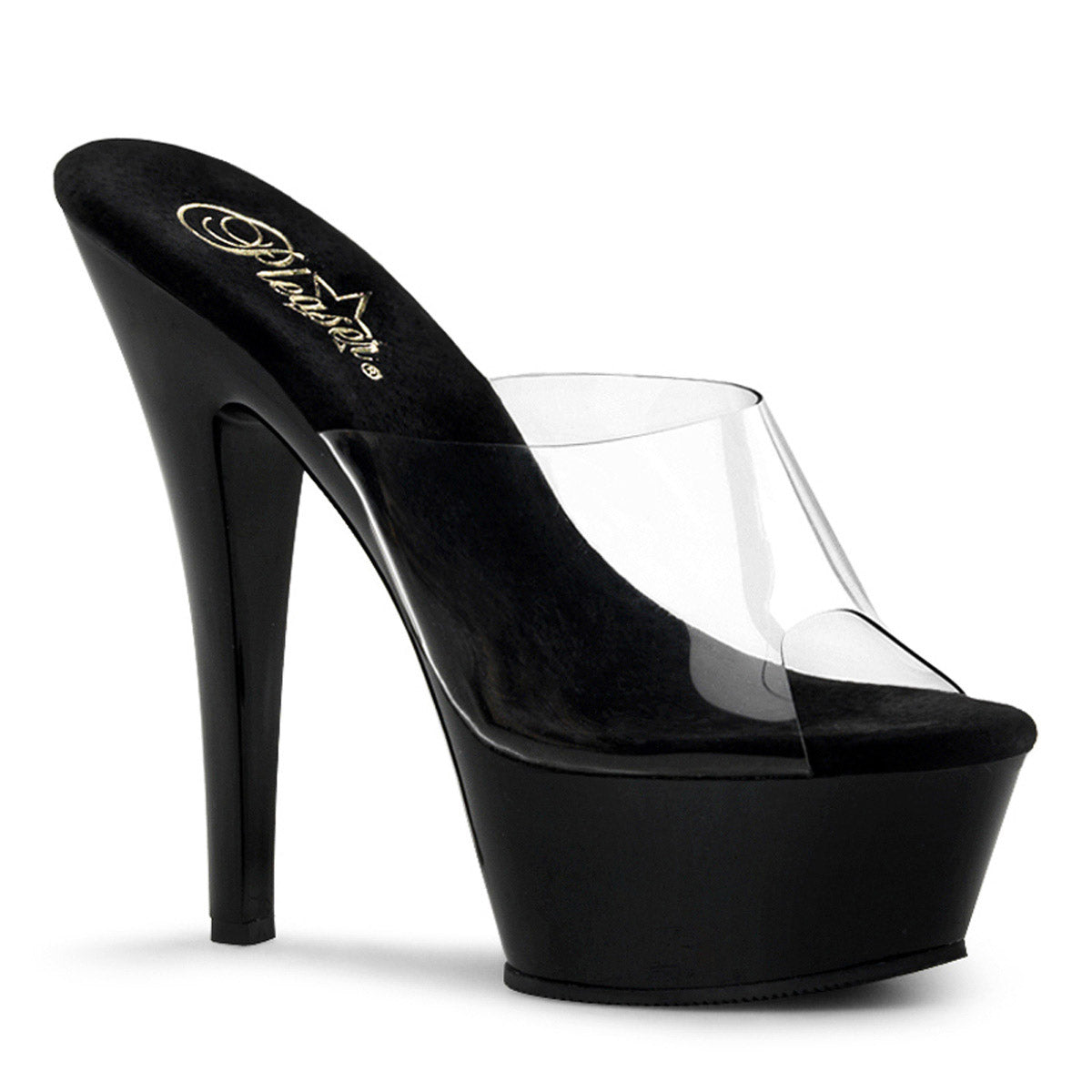 Sexy Peep Toe Platform Stiletto Slide Mule Sandal High Heels Shoes Pleaser Pleaser KISS/201