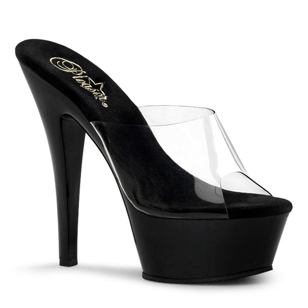 Sexy Peep Toe Platform Stiletto Slide Mule Sandal High Heels Shoes Pleaser Pleaser KISS/201