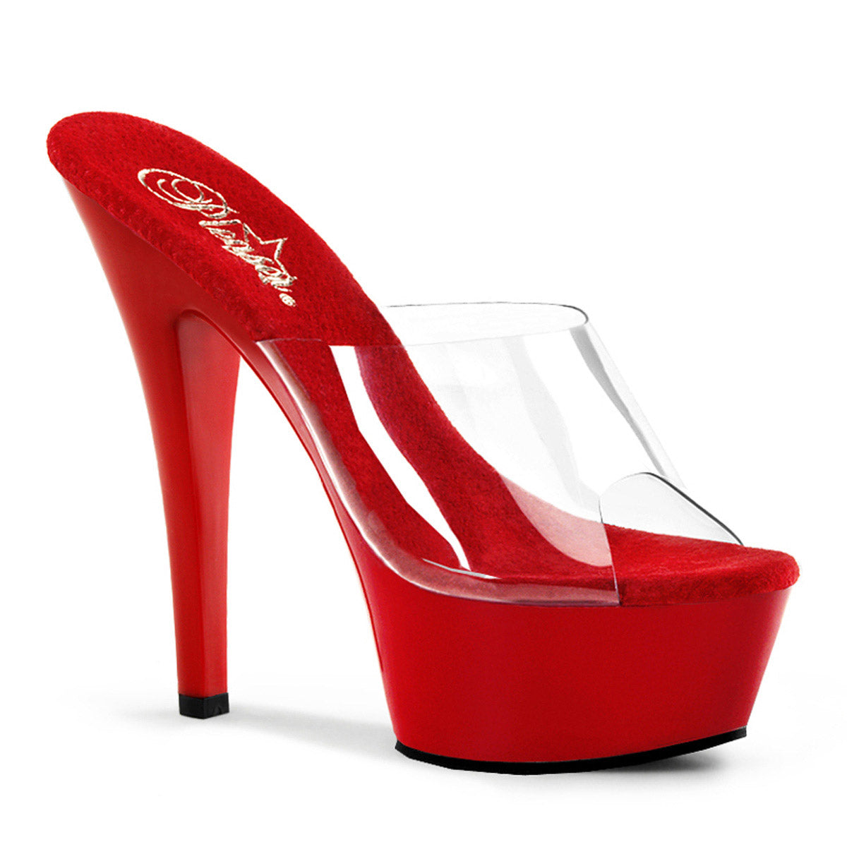 Sexy Peep Toe Platform Stiletto Slide Mule Sandal High Heels Shoes Pleaser Pleaser KISS/201