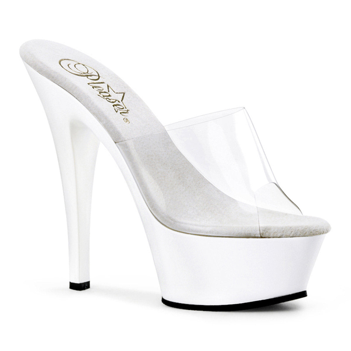 Sexy Peep Toe Platform Stiletto Slide Mule Sandal High Heels Shoes Pleaser Pleaser KISS/201