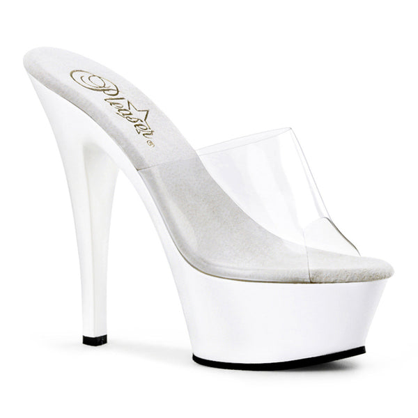 Sexy Peep Toe Platform Stiletto Slide Mule Sandal High Heels Shoes Pleaser Pleaser KISS/201