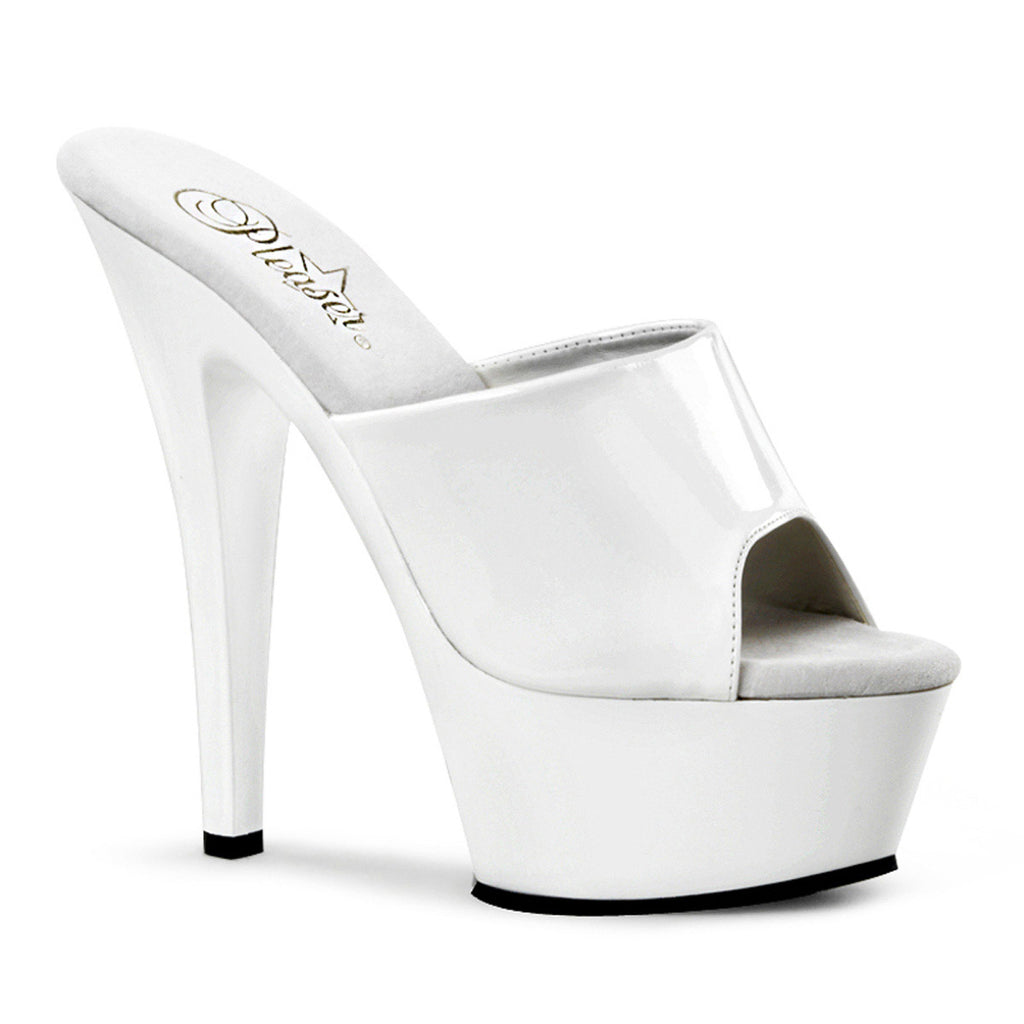 Sexy Peep Toe Platform Stiletto Slide Mule Sandal High Heels Shoes Pleaser Pleaser KISS/201