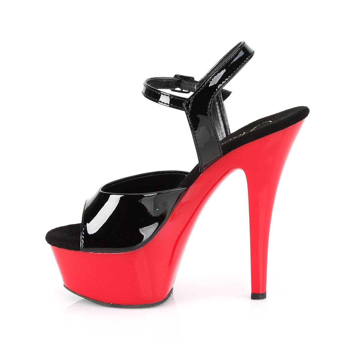 6" Heel, 1 3/4" PF Ankle Strap Sandal Pleaser Pleaser KISS/209