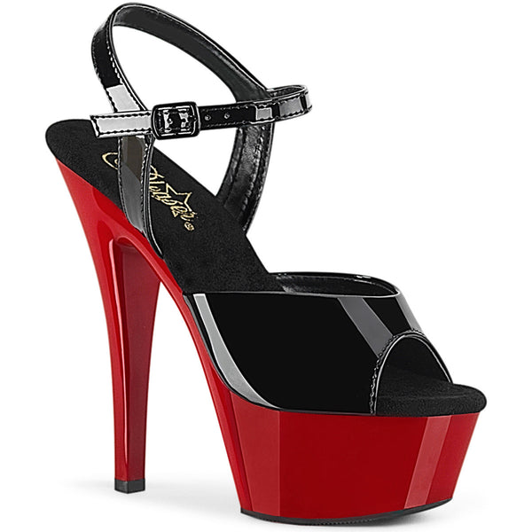 6" Heel, 1 3/4" PF Ankle Strap Sandal Pleaser Pleaser KISS/209