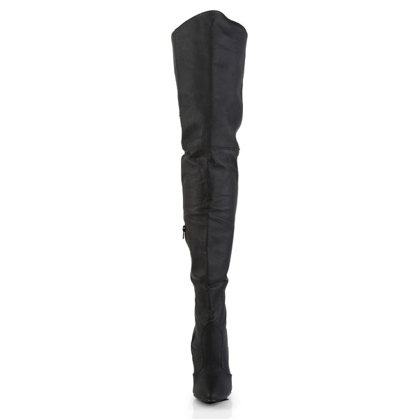Sexy Lace Back Detail Thigh High Point Toe Stiletto Heel Heels Shoes Pleaser Pleaser LEGEND/8899