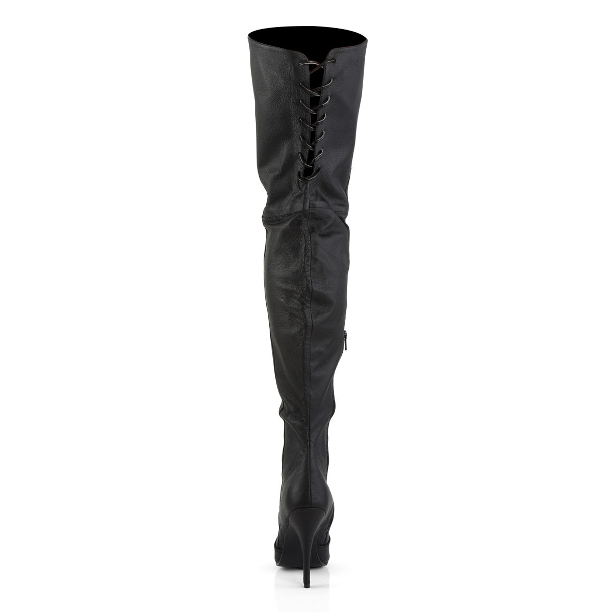 Sexy Lace Back Detail Thigh High Point Toe Stiletto Heel Heels Shoes Pleaser Pleaser LEGEND/8899