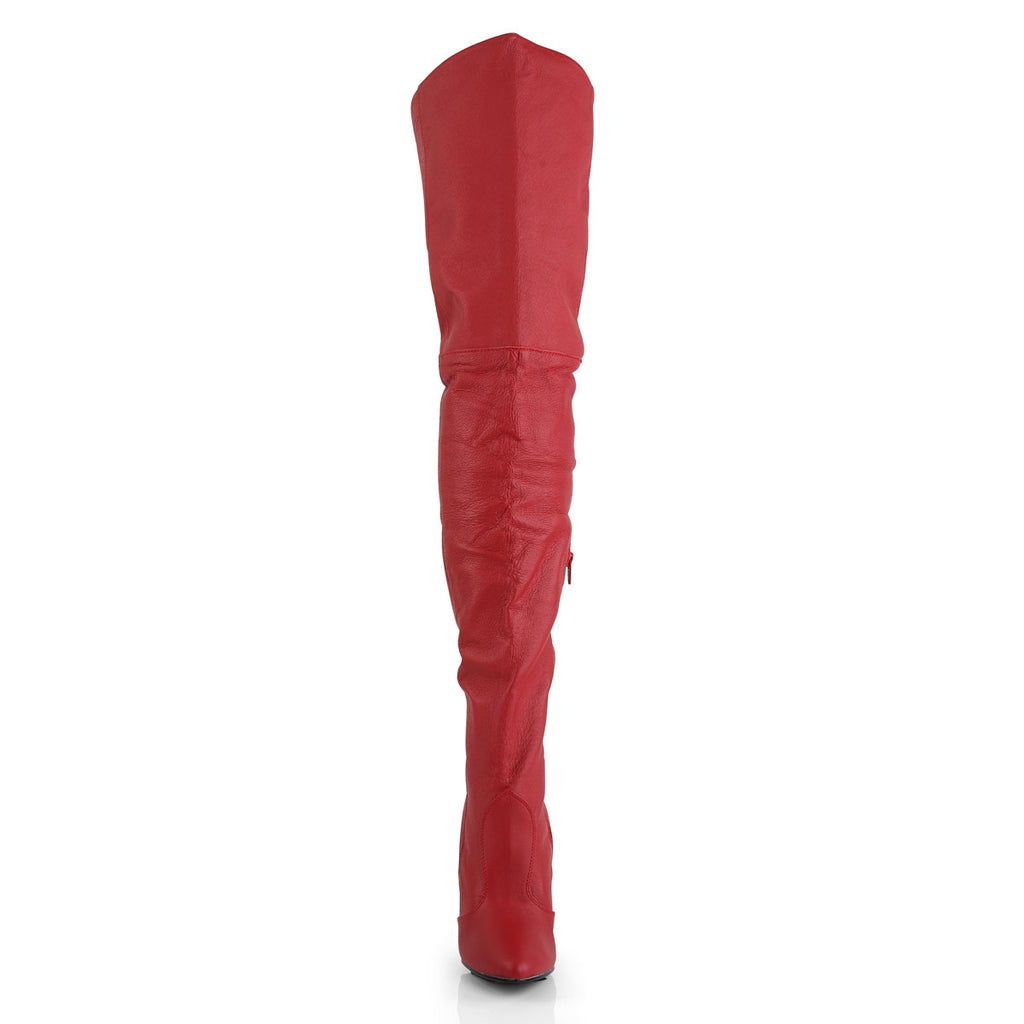 Sexy Lace Back Detail Thigh High Point Toe Stiletto Heel Heels Shoes Pleaser Pleaser LEGEND/8899