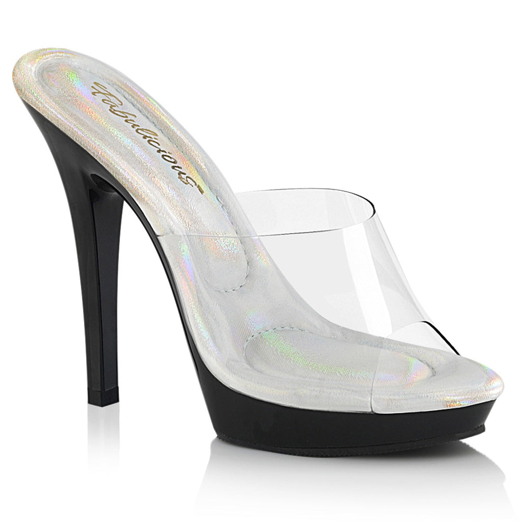 *5" Heel, 3/4" PF Slide Pleaser Fabulicious LIP/101