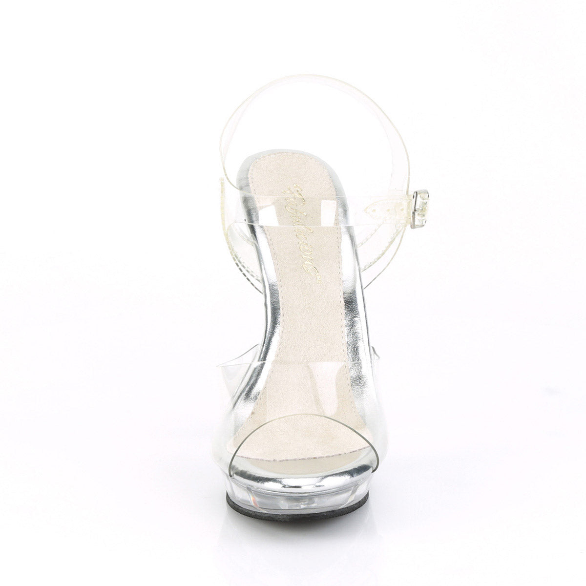 5" Heel, 3/4" PF Ankle Strap Sandal Pleaser Fabulicious LIP/108