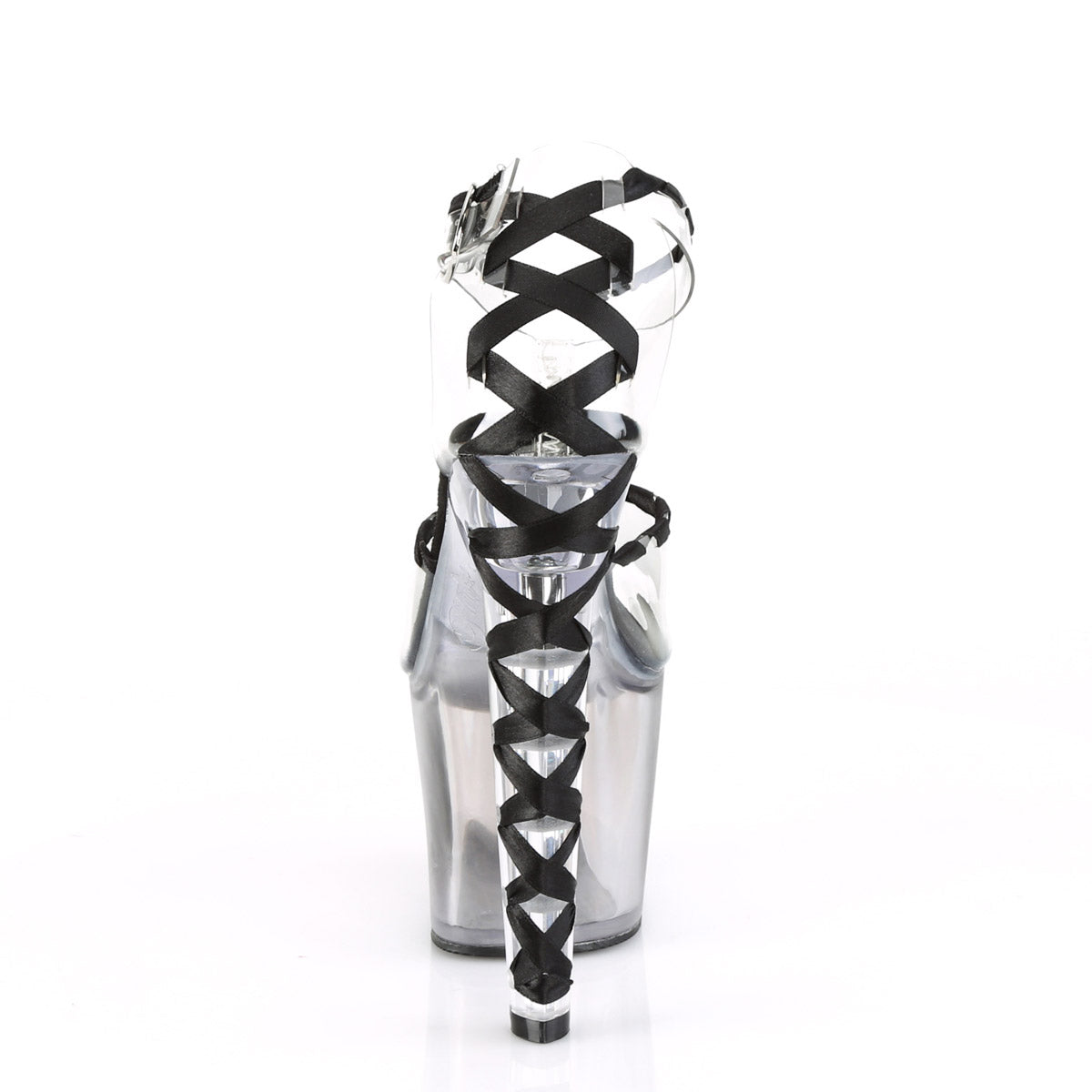 7" Heel, 3 1/4" PF Ankle Strap d'Orsay Sandal Pleaser Pleaser LOVESICK/712T