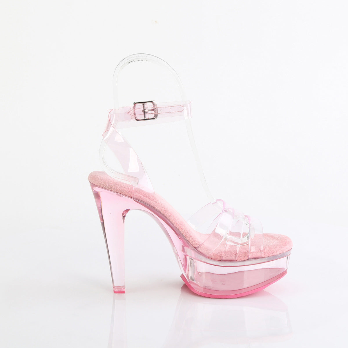 5" Heel, 1 3/4" Pf Wrap Around Ankle Strap Sandal Pleaser Fabulicious MARTINI/505