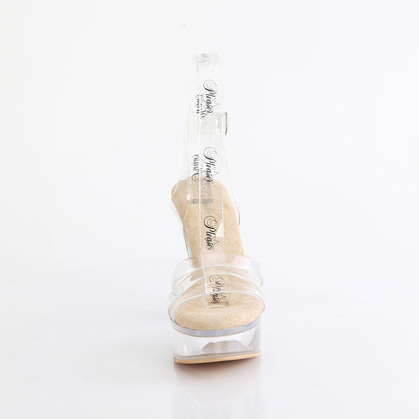 5" Heel, 1 3/4" Pf Wrap Around Ankle Strap Sandal Pleaser Fabulicious MARTINI/505