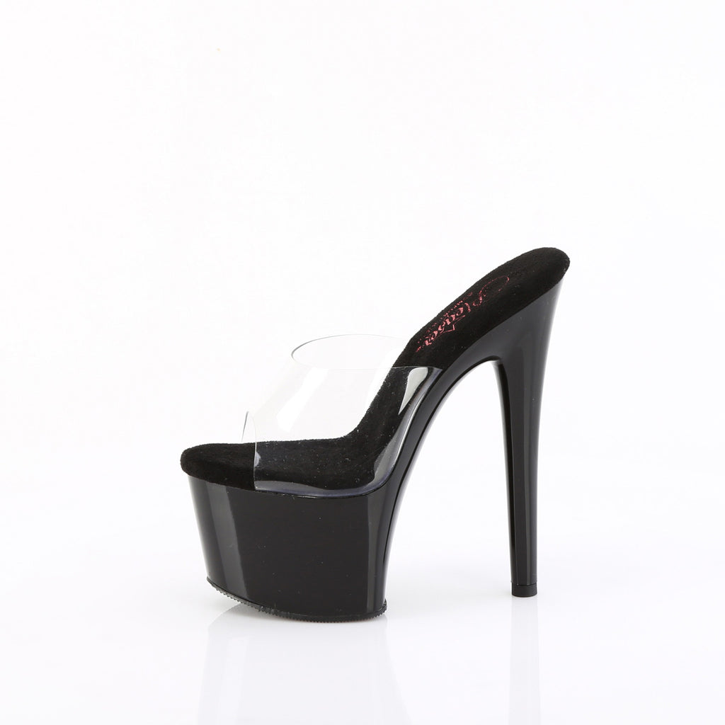 7" Heel, 2 3/4" Pf Comfort Width Slide Pleaser Pleaser PASSION/701