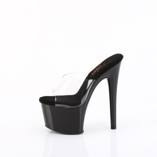 7" Heel, 2 3/4" Pf Comfort Width Slide Pleaser Pleaser PASSION/701