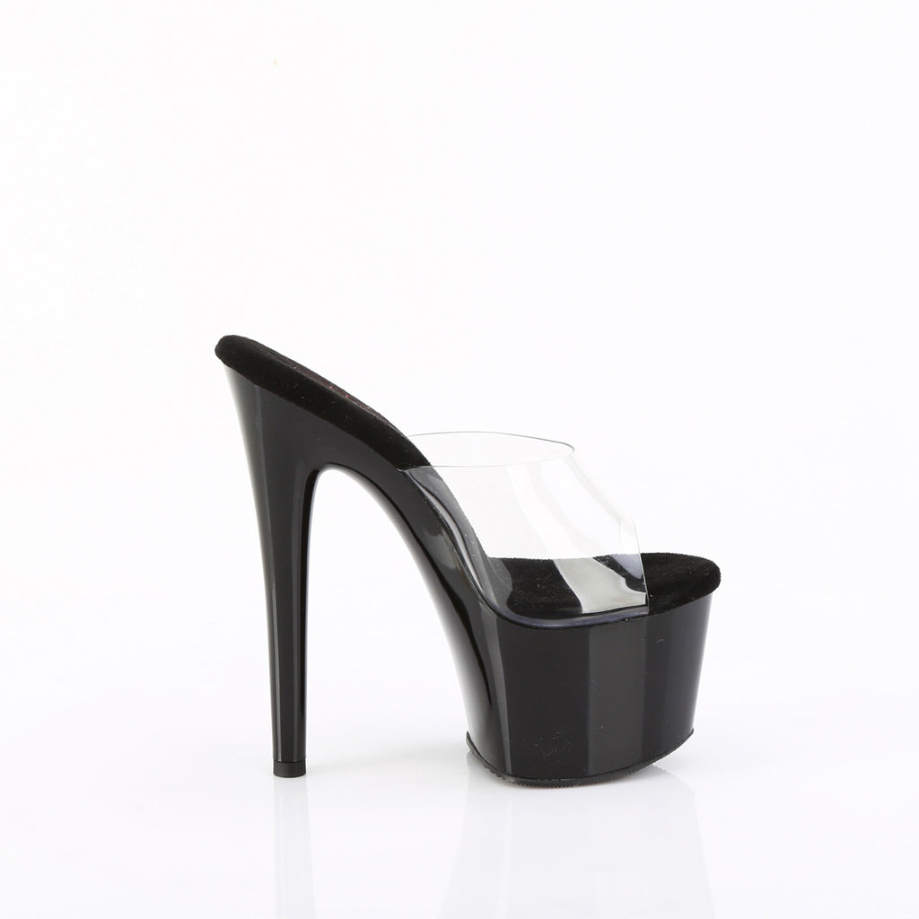7" Heel, 2 3/4" Pf Comfort Width Slide Pleaser Pleaser PASSION/701
