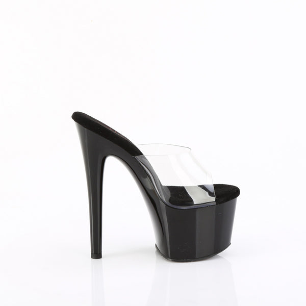 7" Heel, 2 3/4" Pf Comfort Width Slide Pleaser Pleaser PASSION/701