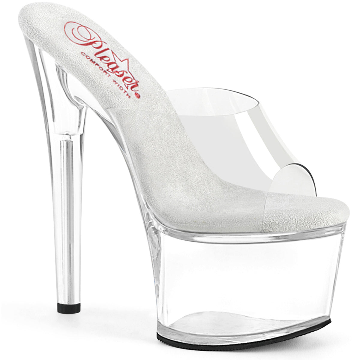 7" Heel, 2 3/4" Pf Comfort Width Slide Pleaser Pleaser PASSION/701 Main image