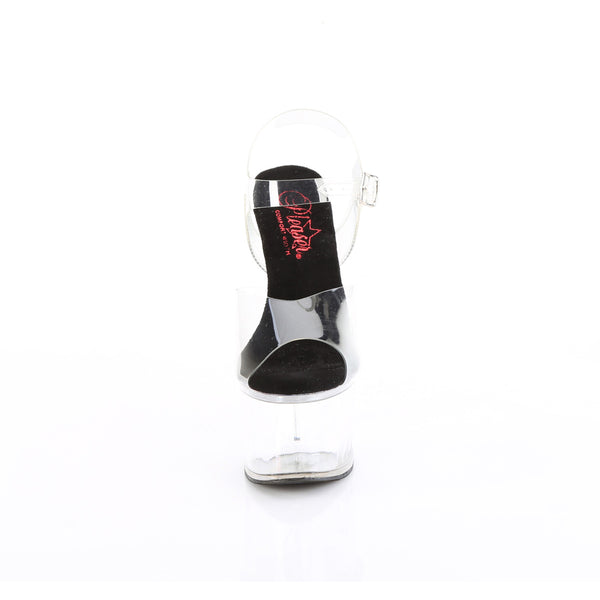 7" Heel, 2 3/4" Pf Comfort Width Ankle Strap Sandal Pleaser Pleaser PASSION/708