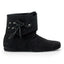 Microfiber Lace Ankle Detail Strap Over Renaissance Boots Flats Shoes Pleaser Funtasma RENAISSANCE/50