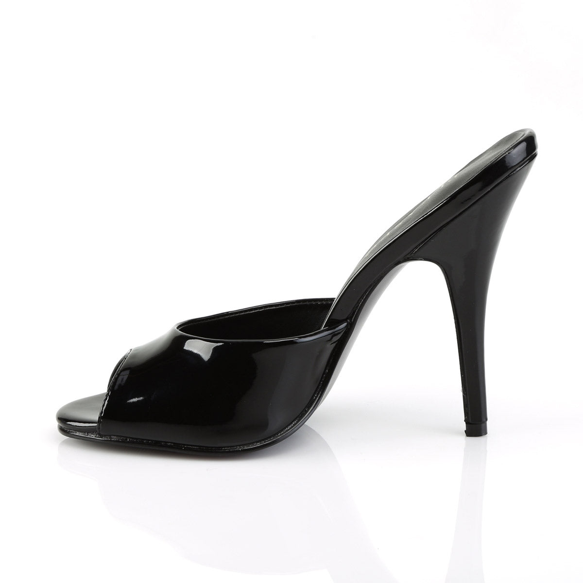 Sexy Slip On Peep Toe Stiletto Slide Mules High Heels Shoes Pleaser Pink Label SEDUCE/101