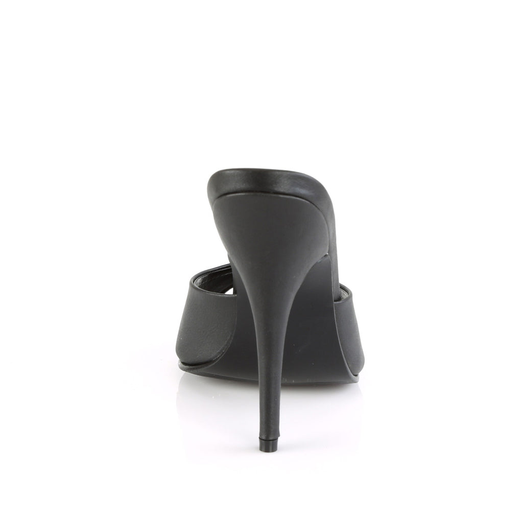 5" Heel Peep Toe Mule Pleaser Pleaser SEDUCE/101