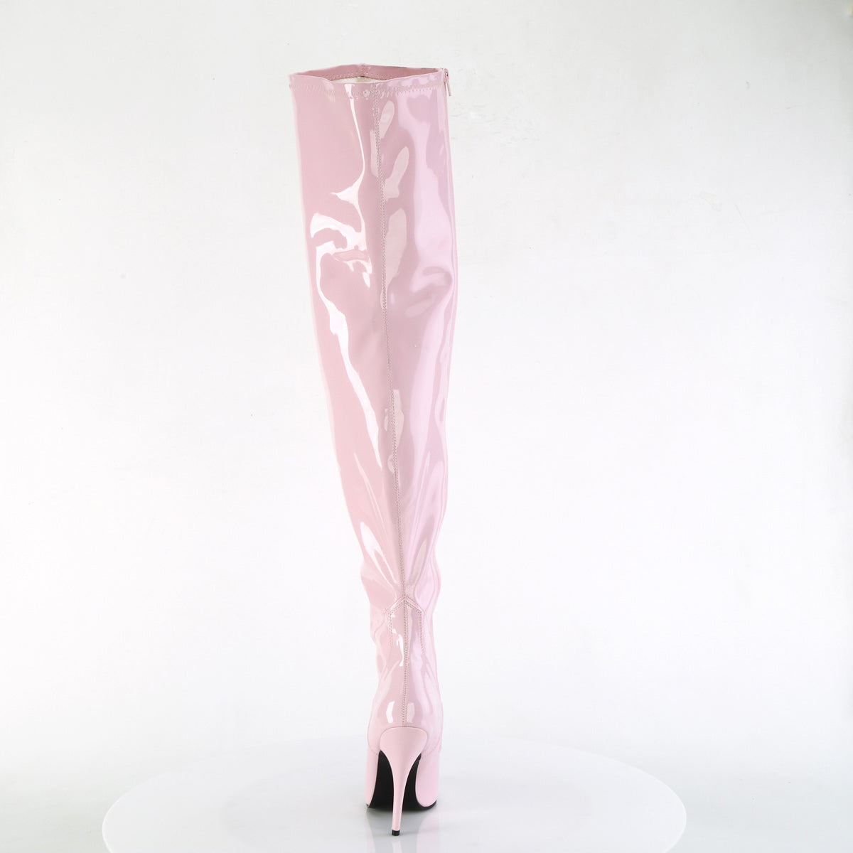 5" Heel Stretch Wide Calf Thigh Boot, Side Zip Pleaser Pleaser SEDUCE/3000WC