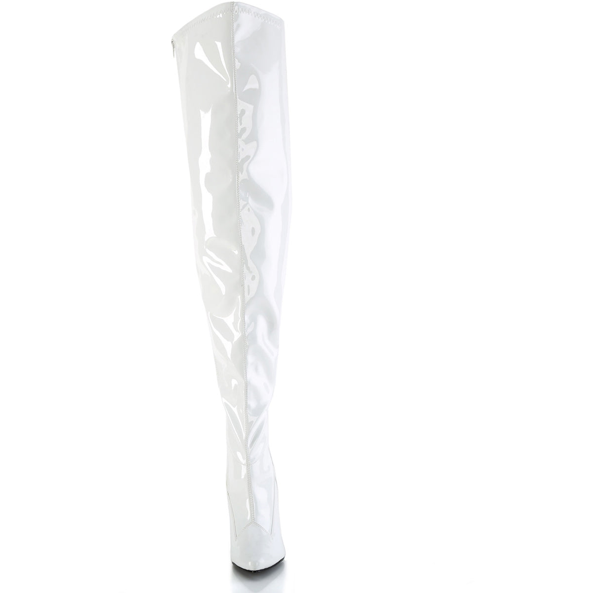 5" Heel Stretch Wide Calf Thigh Boot, Side Zip Pleaser Pleaser SEDUCE/3000WC