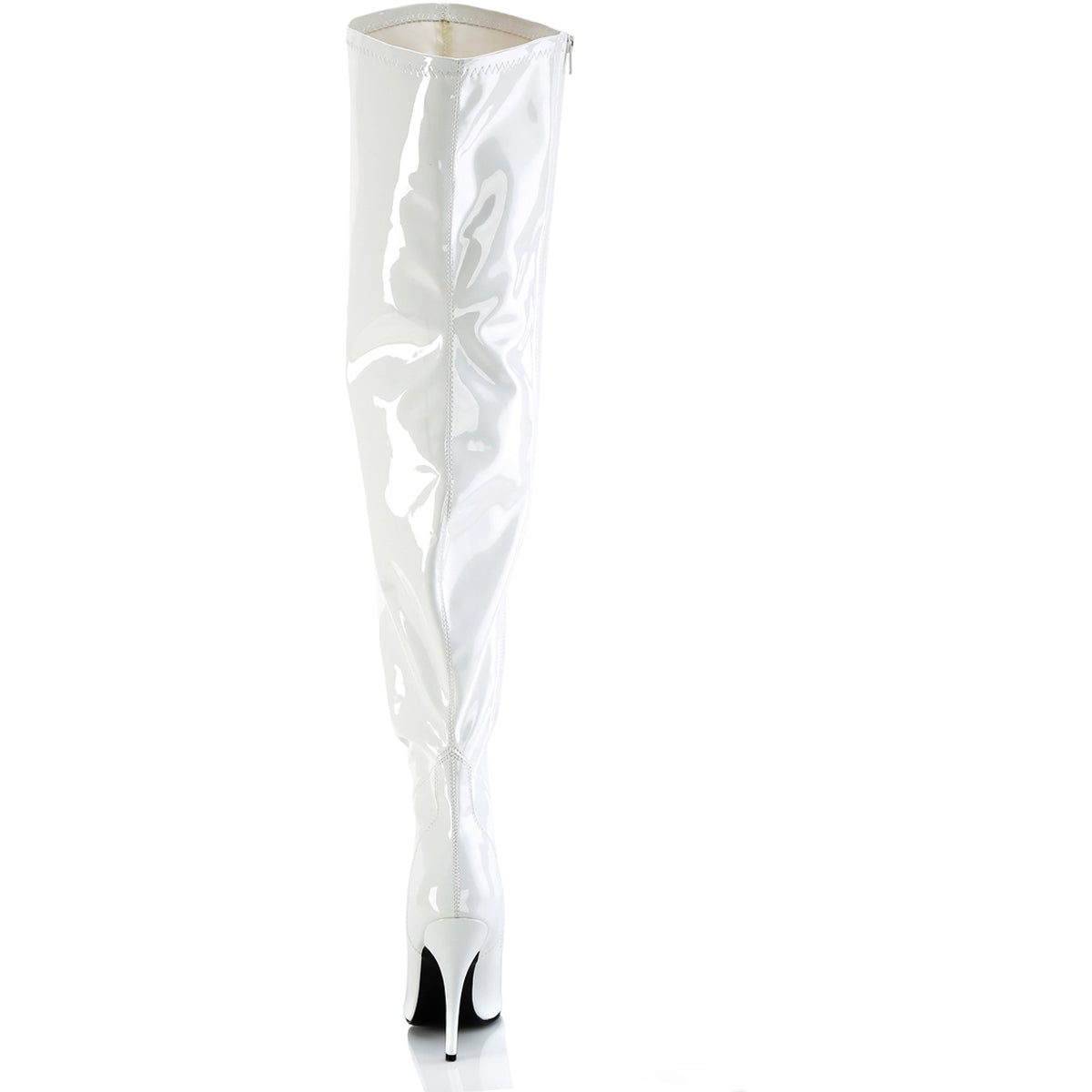 5" Heel Stretch Wide Calf Thigh Boot, Side Zip Pleaser Pleaser SEDUCE/3000WC