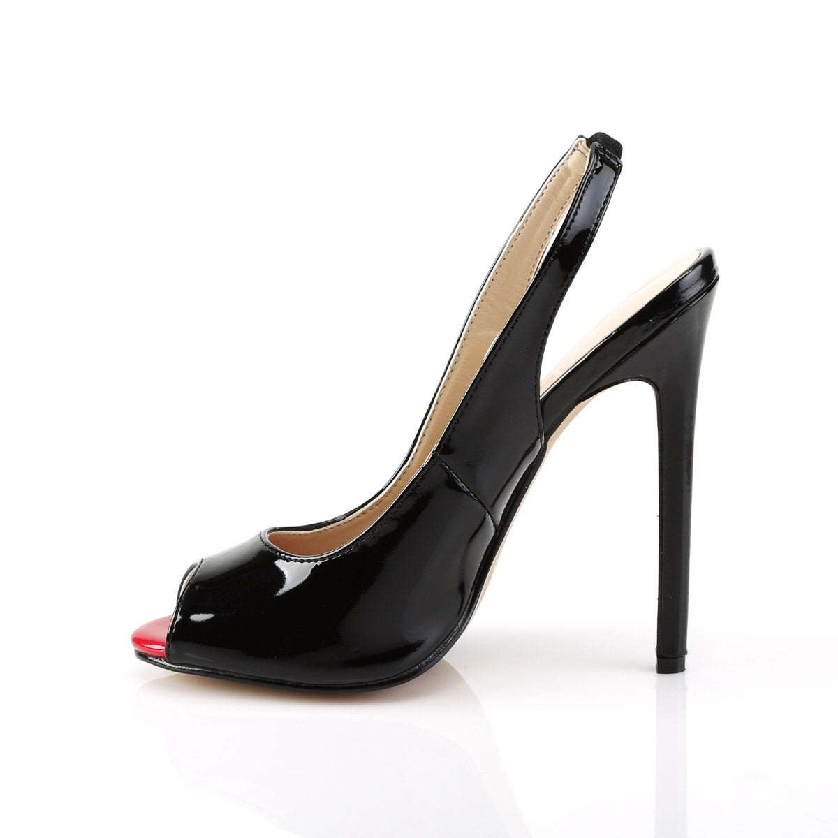 Sexy Peep Toe Slingback Pumps Night Club Stiletto High Heels Shoes Pleaser Pleaser SEXY/08