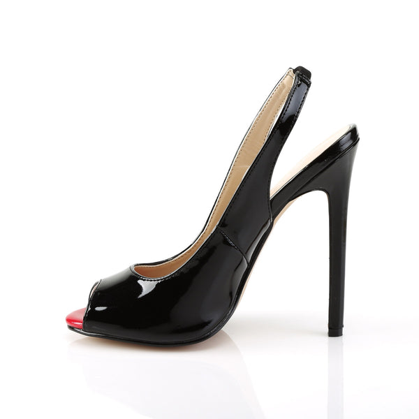 Sexy Peep Toe Slingback Pumps Night Club Stiletto High Heels Shoes Pleaser Pleaser SEXY/08