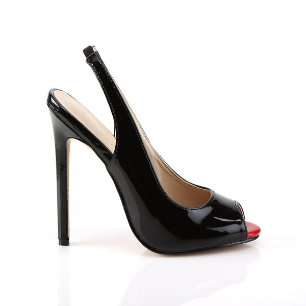 Sexy Peep Toe Slingback Pumps Night Club Stiletto High Heels Shoes Pleaser Pleaser SEXY/08