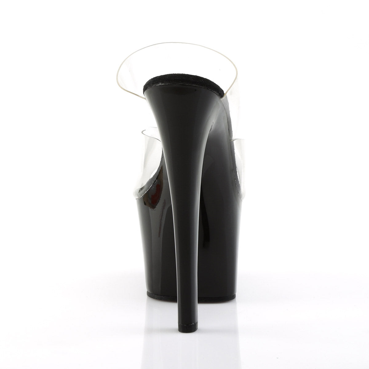 Dual Strap Slide Mule Platform Stiletto Stripper High Heels Shoes Pleaser Pleaser SKY/302