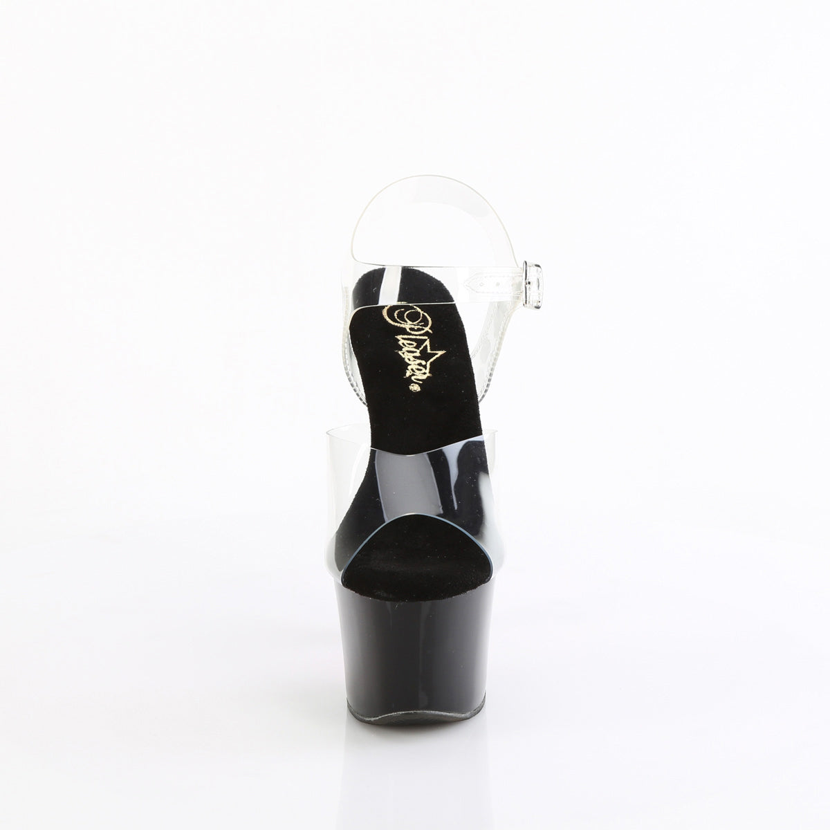 7" Heel, 2 3/4" Pf Ankle Strap Sandal Pleaser Pleaser SKY/308CRS