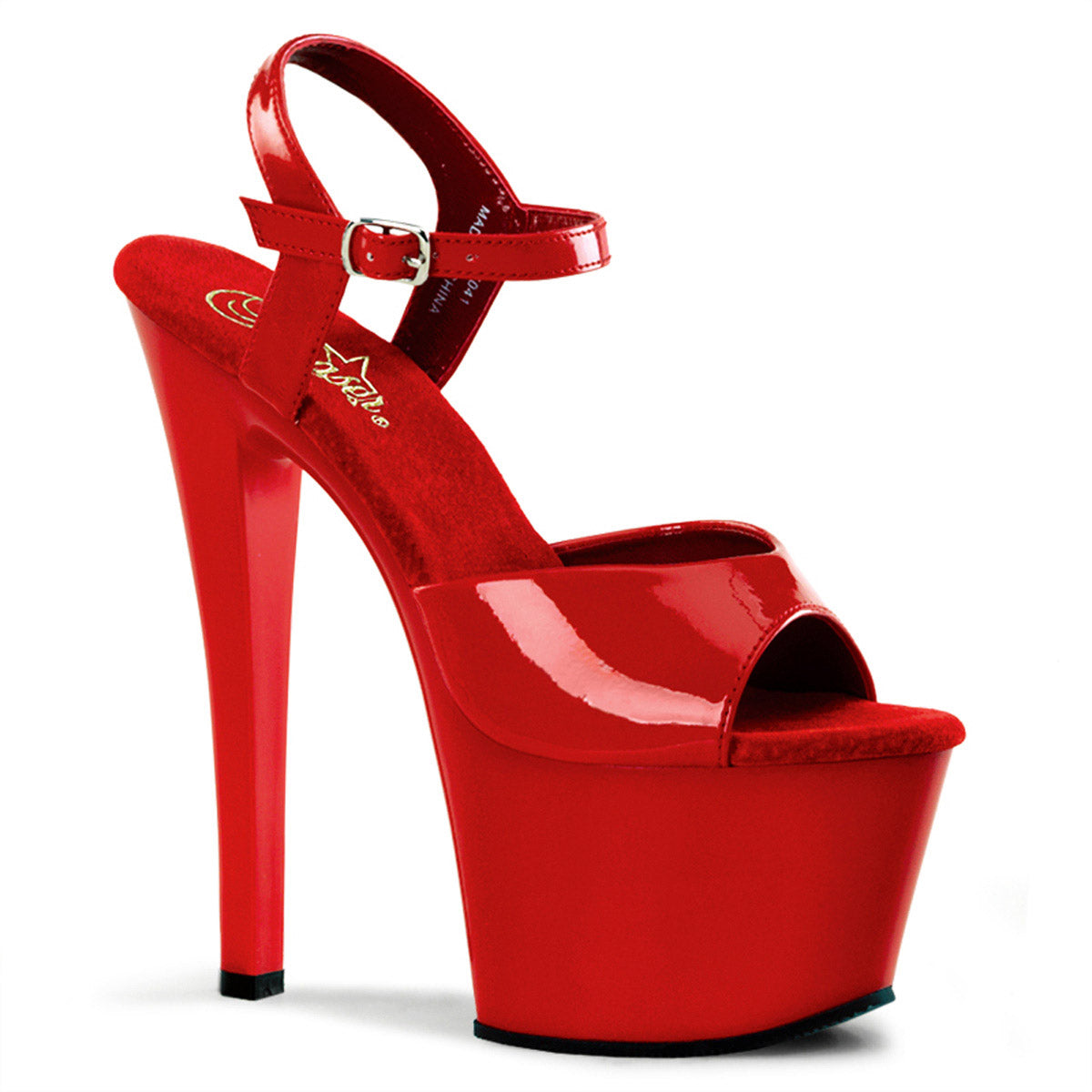 Sexy Platform Stiletto Open Toe Ankle Strap Sandals High Heels Shoes Pleaser Pleaser SKY/309