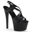 Sexy Criss Cross Strap Sling Back Platform Stiletto High Heels Shoes Pleaser Pleaser SKY/330