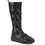 1 1/2"Pf Round Toe Lace Up Front Knee High Creeper Sneaker Pleaser Demonia SNEEKER/405