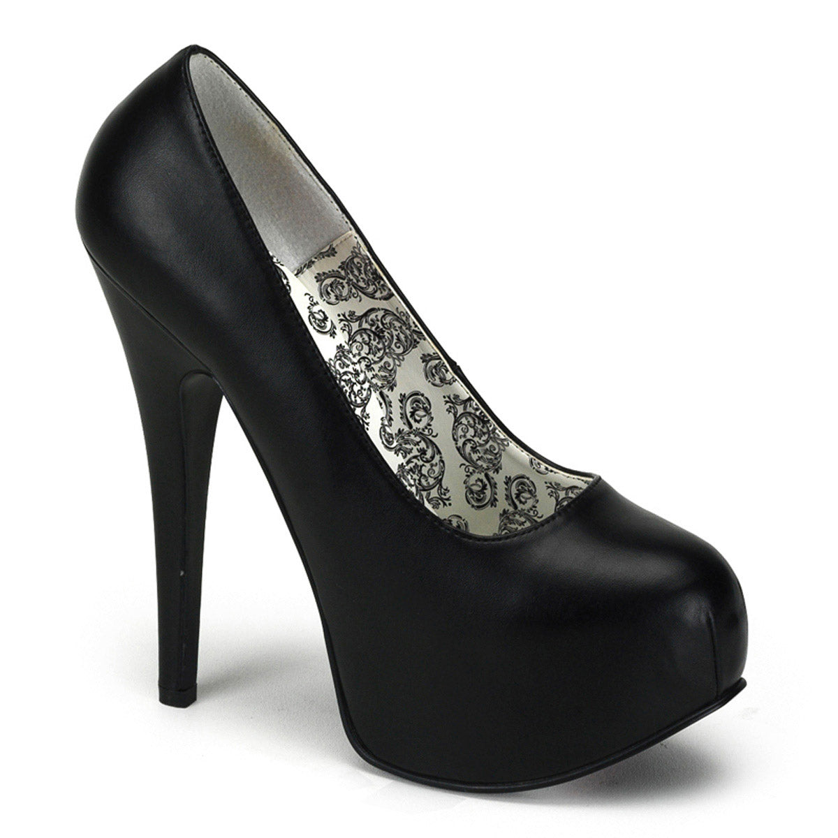 Sexy Hidden Platform Stilettos Night Club Pumps High Heels Shoes Pleaser Bordello TEEZE/06