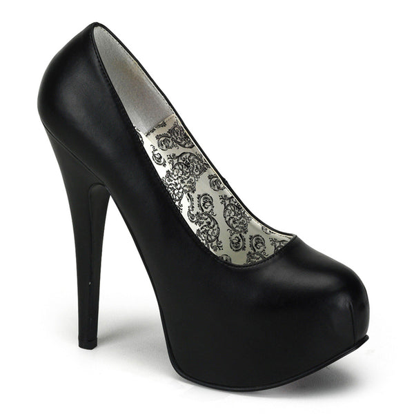 Sexy Hidden Platform Stilettos Night Club Pumps High Heels Shoes Pleaser Bordello TEEZE/06