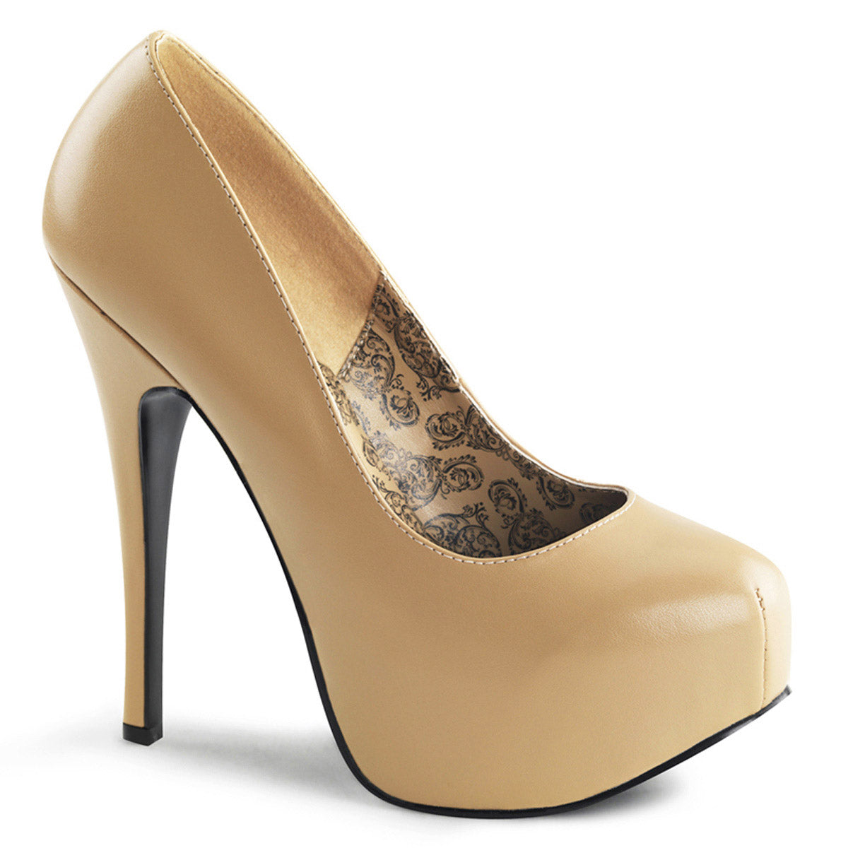 Sexy Hidden Platform Stilettos Night Club Pumps High Heels Shoes Pleaser Bordello TEEZE/06